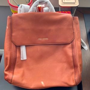 Brand New Cole Haan Leather backpack - Natural color